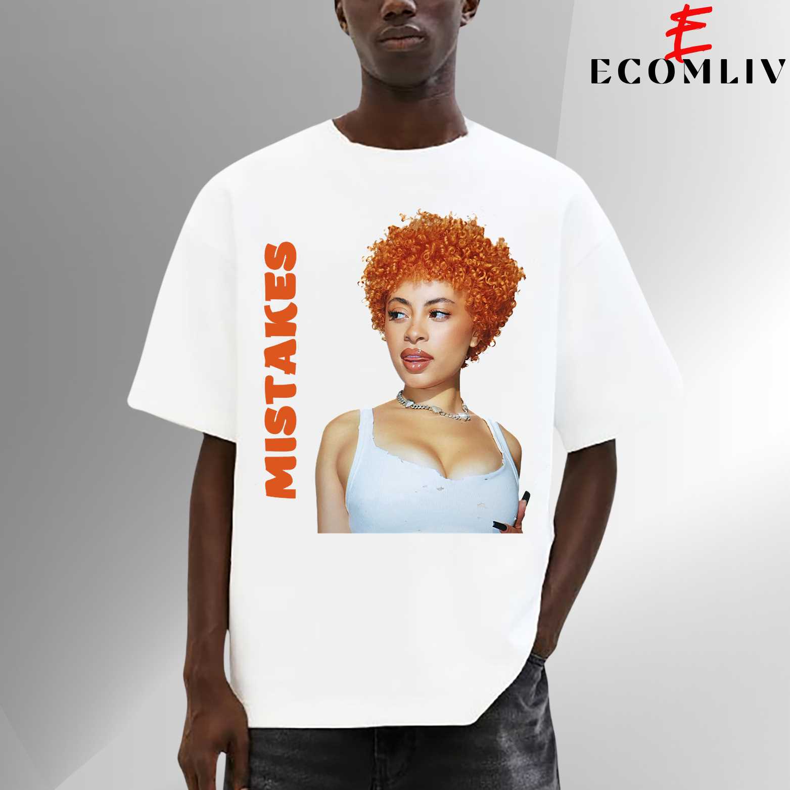 Rap Star Face Ice Spice T-Shirt, Unisex T-Shirt